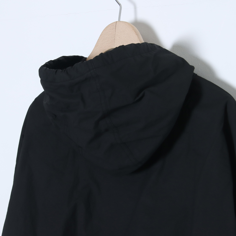 COMOLI(コモリ) コットンナイロン ジップパーカ