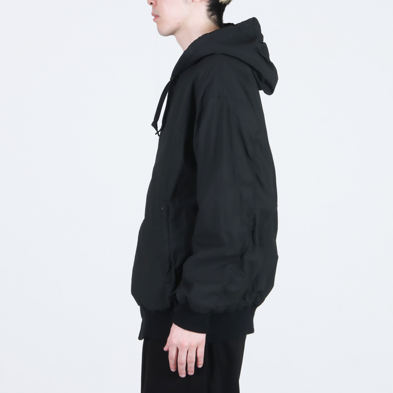 COMOLI(コモリ) コットンナイロン ジップパーカ