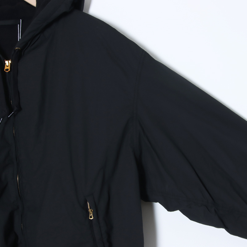 COMOLI(コモリ) コットンナイロン ジップパーカ
