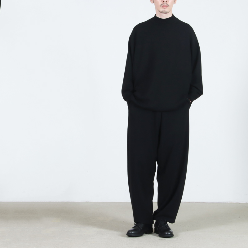 COMOLI(コモリ) ウール モックネックニット