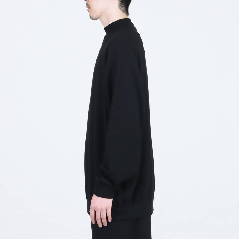 COMOLI(コモリ) ウール モックネックニット