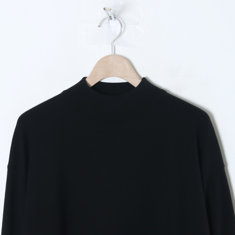 COMOLI(コモリ) ウール モックネックニット