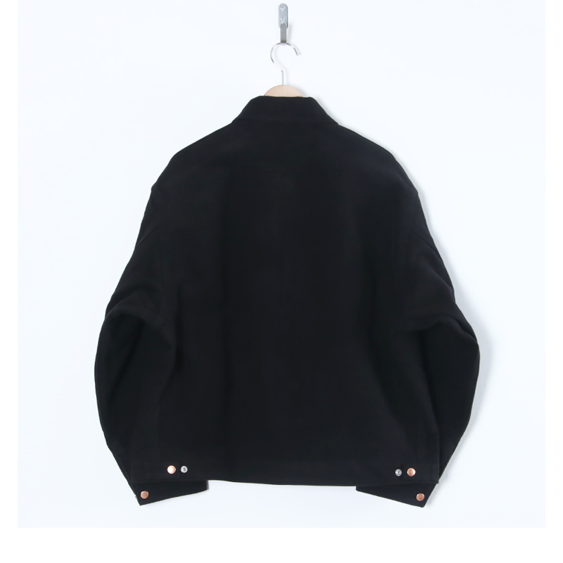 COMOLI(コモリ) モールスキン ジップショートジャケット