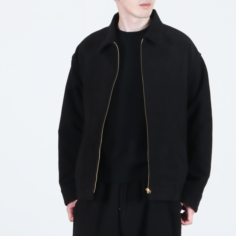 COMOLI(コモリ) モールスキン ジップショートジャケット