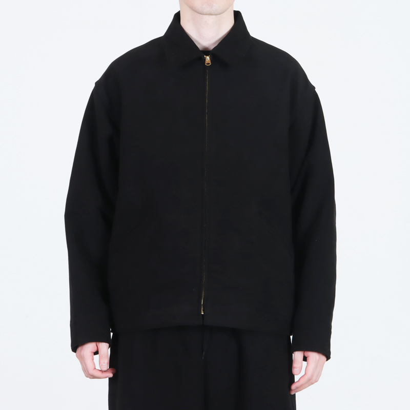 COMOLI(コモリ) モールスキン ジップショートジャケット