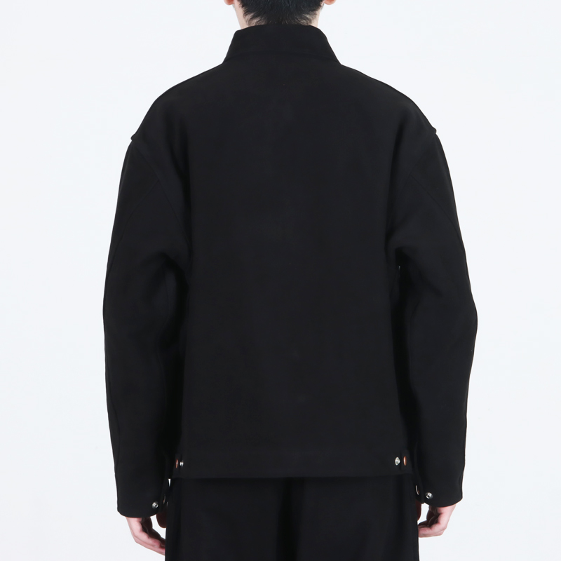 COMOLI(コモリ) モールスキン ジップショートジャケット