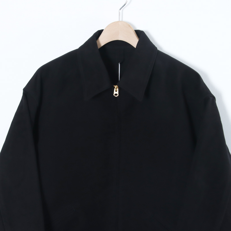 COMOLI(コモリ) モールスキン ジップショートジャケット
