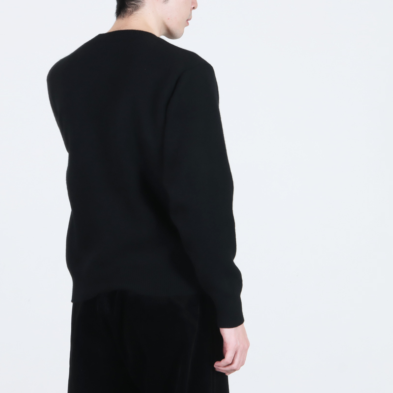 COMOLI(コモリ) ラムズウール クルーネックニット