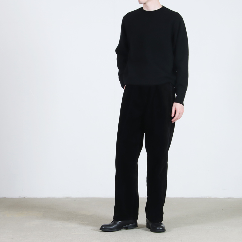 COMOLI(コモリ) ラムズウール クルーネックニット