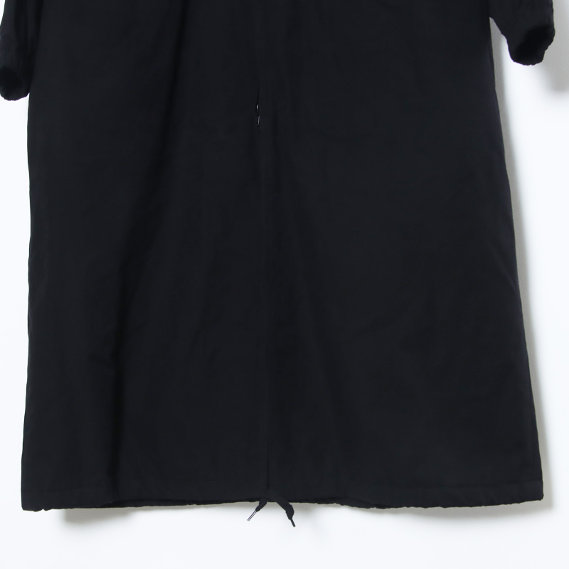 COMOLI(コモリ) フーデッド ロングコート