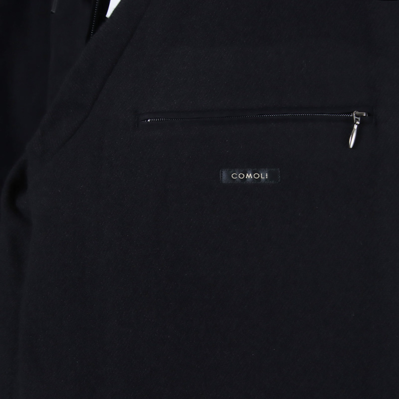 COMOLI(コモリ) フーデッド ロングコート