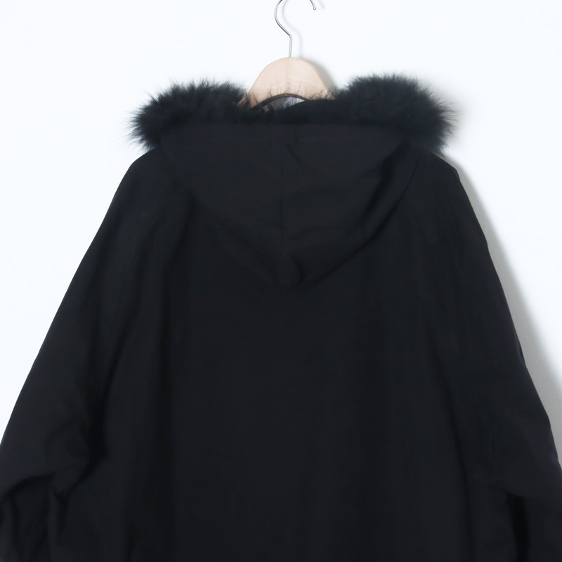 COMOLI(コモリ) フーデッド ロングコート