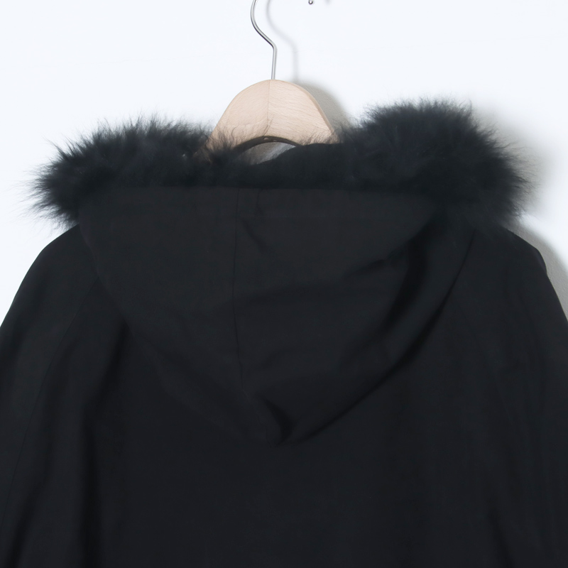 COMOLI(コモリ) フーデッド ロングコート