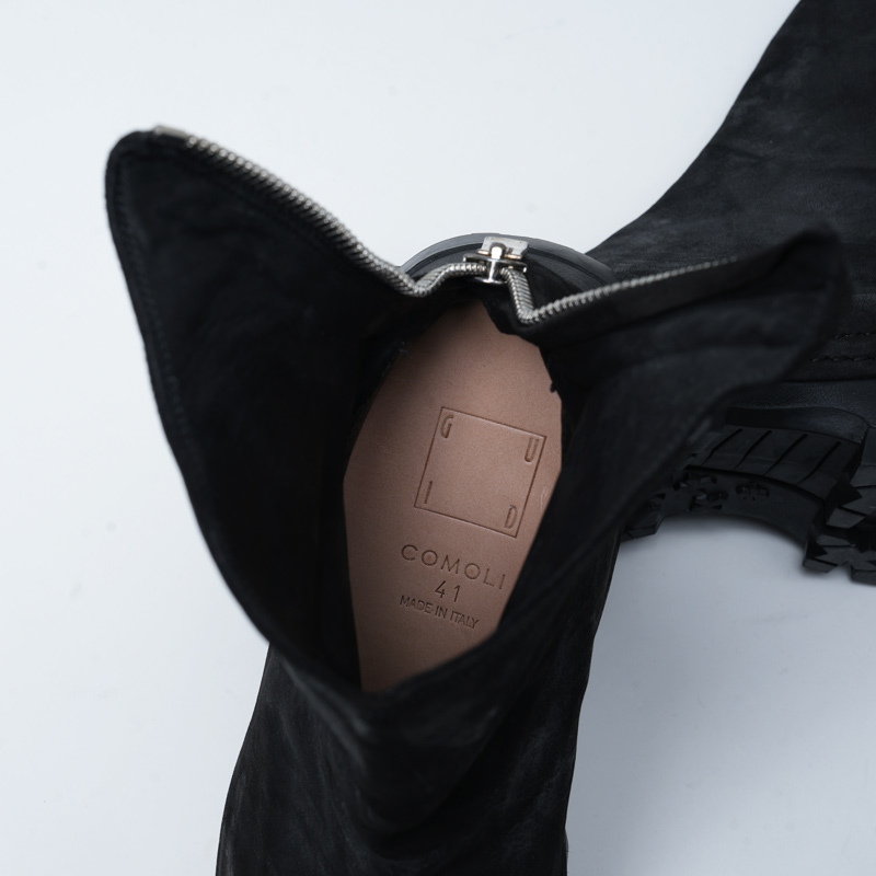 さとし 未使用 COMOLI GUIDI バックジップ ブーツ 41 COMOLI / GUIDI BACK ZIP BOOTS COMOLI 別注カラー - IMA:ZINE
