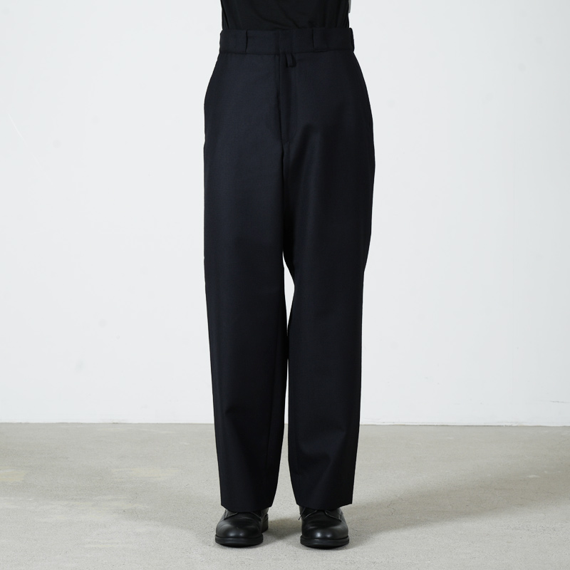 COMOLI (コモリ) ウールサージ パンツ