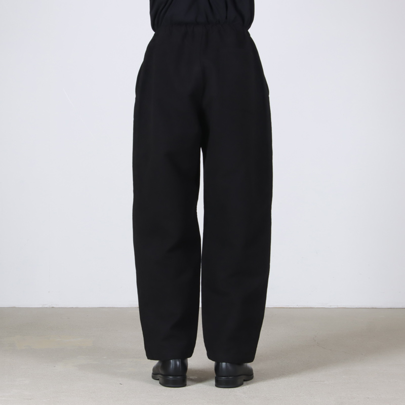 COMOLI (コモリ) モールスキン ドローストリングパンツ