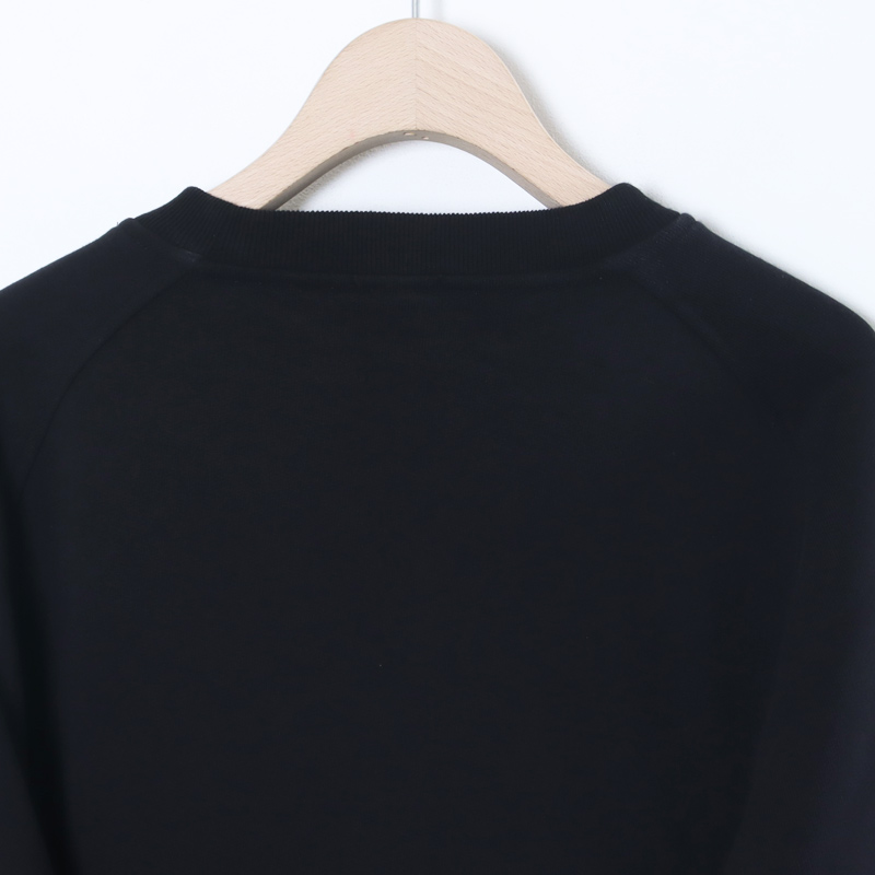 COMOLI (コモリ) コットン裏毛 クルーネック