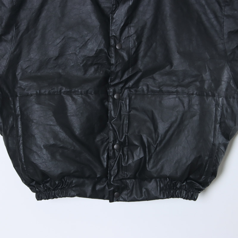 COMOLI (コモリ) ペーパーレザー パデッドジャケット