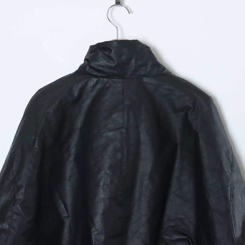 COMOLI (コモリ) ペーパーレザー パデッドジャケット
