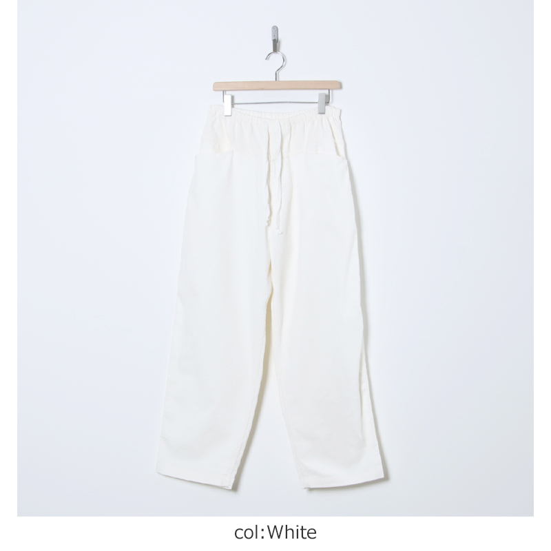 COMOLI (コモリ) コーデュロイ ドローストリングパンツ