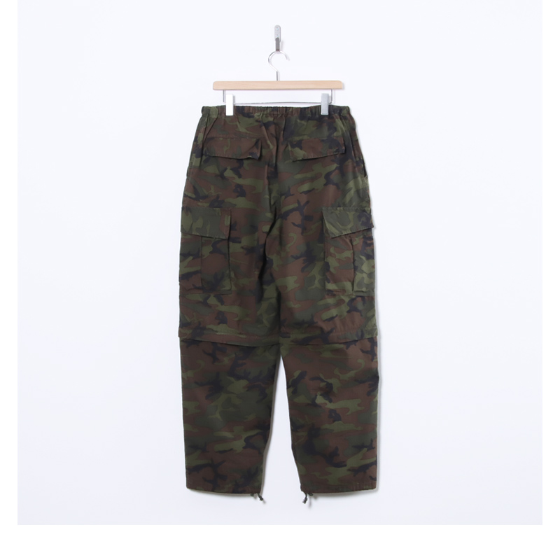 COMOLI コモリ CAMO CONVERTIBLE 6P PANTS COMOLI CAMO Convertible 6P Pants CAMO | CASANOVA&CO Online Store