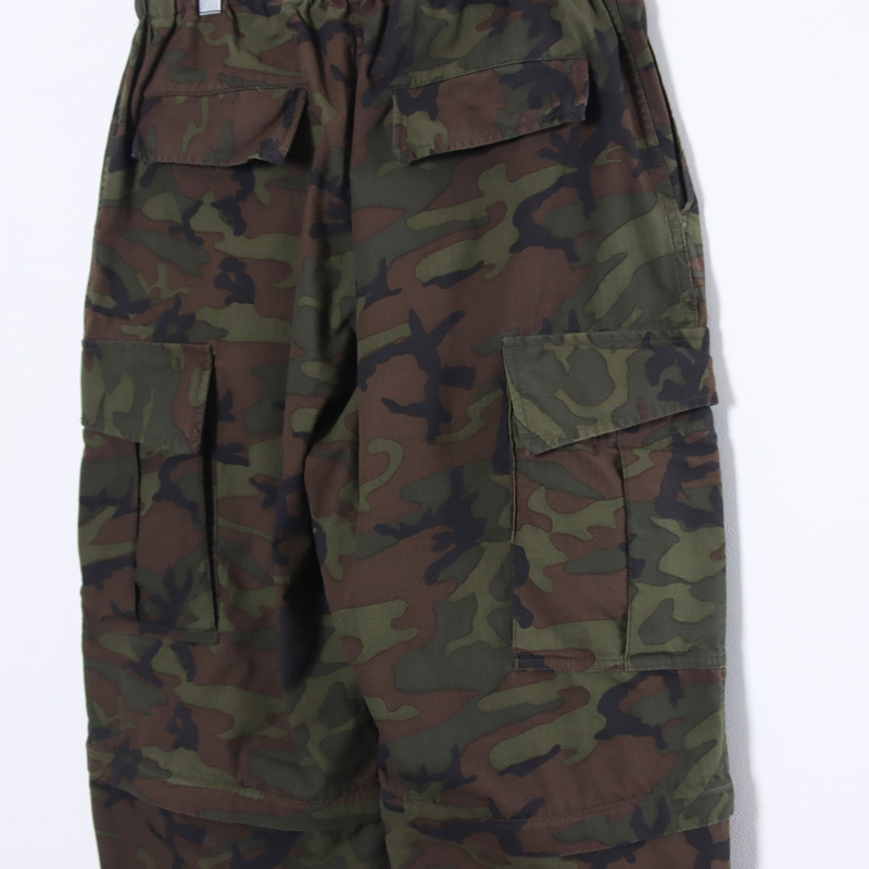 COMOLI (コモリ) CAMO コンバーティブル6Pパンツ