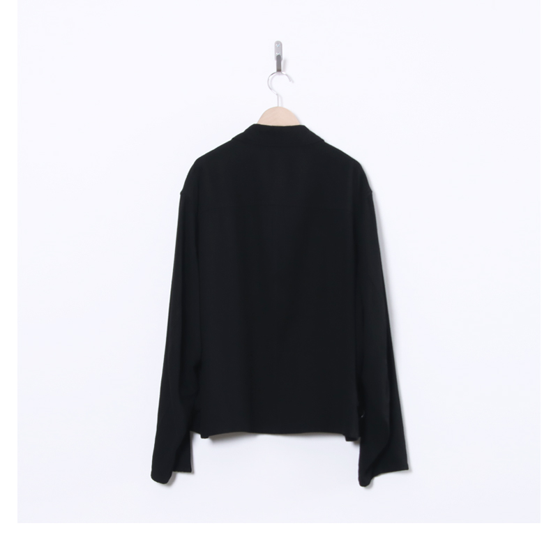 comoli 25ss シルクネップジップショートジャケット　サイズ2 COMOLI (コモリ) シルクネップ ジップショートジャケット
