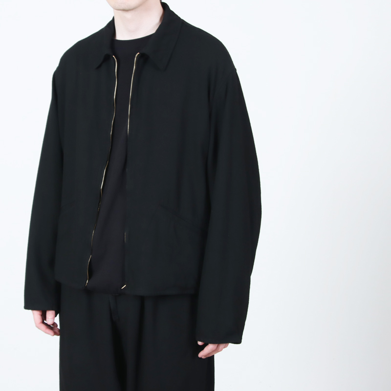 COMOLI コモリ　シルク混ジャケット サイズ1 美品 COMOLI (コモリ) シルクネル ジャケット