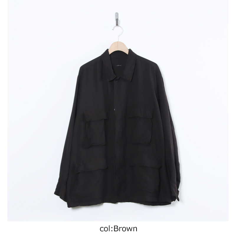 COMOLI シルクコットンB.D.Uジャケット サイズ2 FADE BLACK COMOLI (コモリ) シルクコットン B.D.U.ジャケット