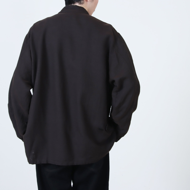 COMOLI シルクコットンB.D.Uジャケット サイズ2 FADE BLACK COMOLI (コモリ) シルクコットン B.D.U.ジャケット