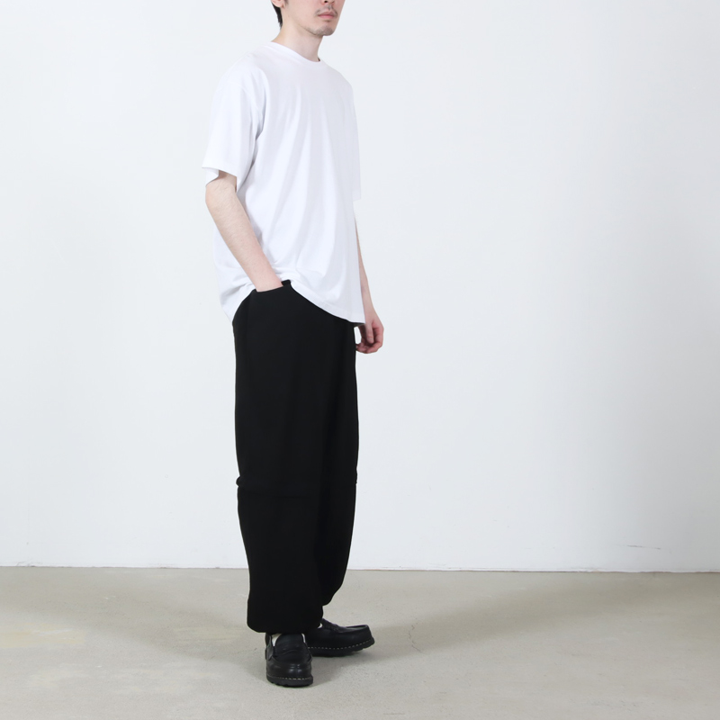 COMOLI (コモリ) コットンジャージ 半袖Tシャツ