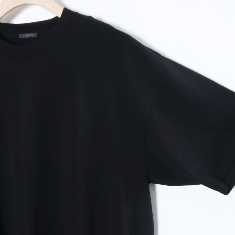 COMOLI コットンジャージ半袖Tシャツ スウェット パーカー デニム シャツ COMOLI (コモリ) コットンジャージ 半袖Tシャツ [WHITE]