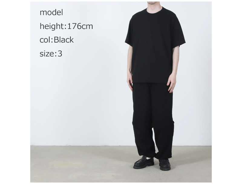 COMOLI コットンジャージ半袖Tシャツ スウェット パーカー デニム シャツ COMOLI (コモリ) コットンジャージ 半袖Tシャツ