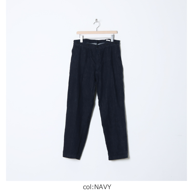 COMOLI/コモリ 14.5オンス デニムオーバーパンツ NAVY サイズ3