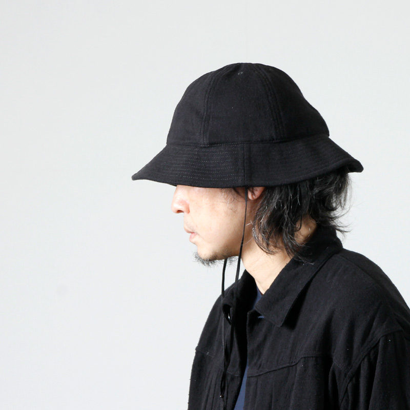 23SS COMOLI コモリ シルクネップ ハット-