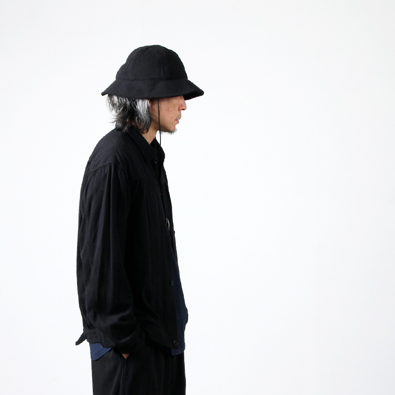 comoli コモリ シルクネップハット 20SS-