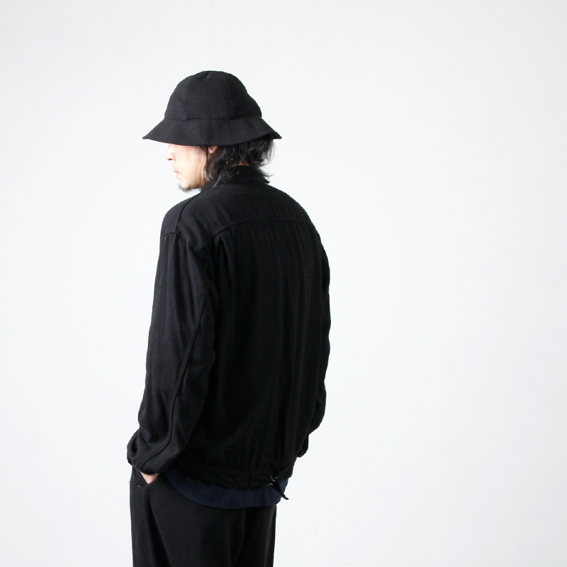 保障できる - 23SS COMOLI コモリ シルクネップ シルクネップ Black