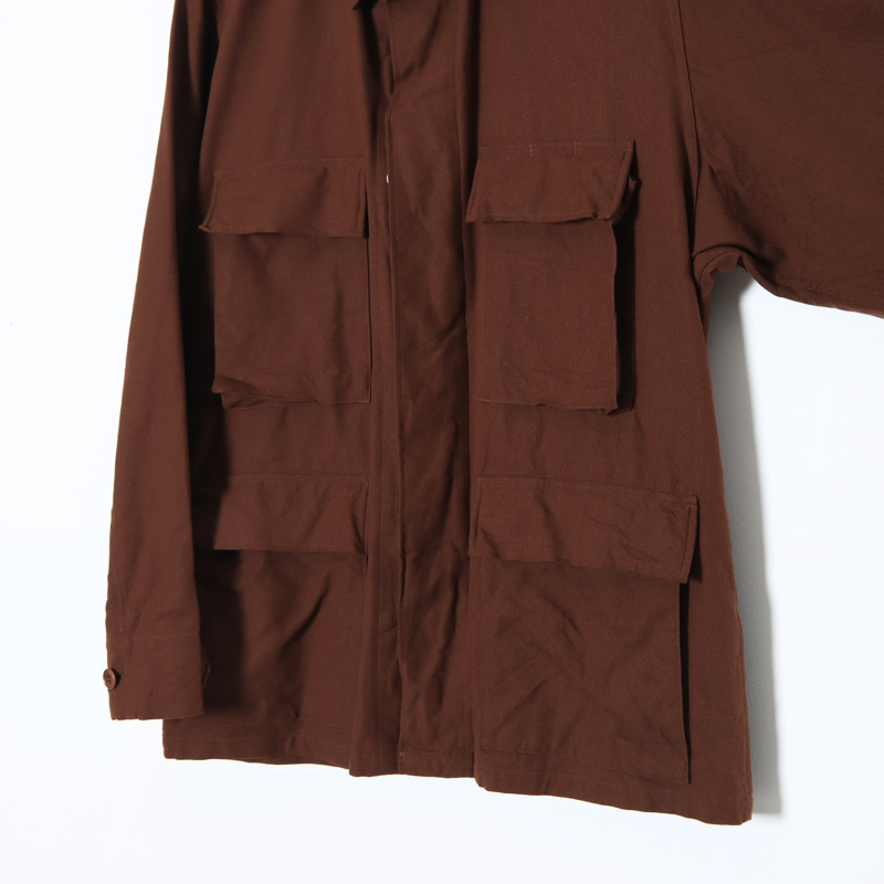 日本代理店正規品 comoli コモリ 23SS BROWN B.D.U JACKET