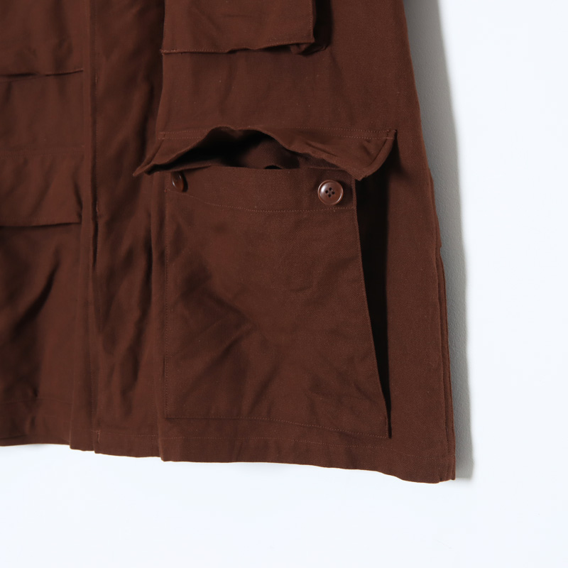 コモリ comoli WOOL GABARDINE B.D.U JACKET 2 | www.darquer.fr