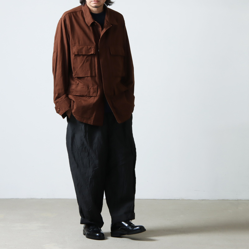 comoli コモリ 23SS BROWN B.D.U JACKET-