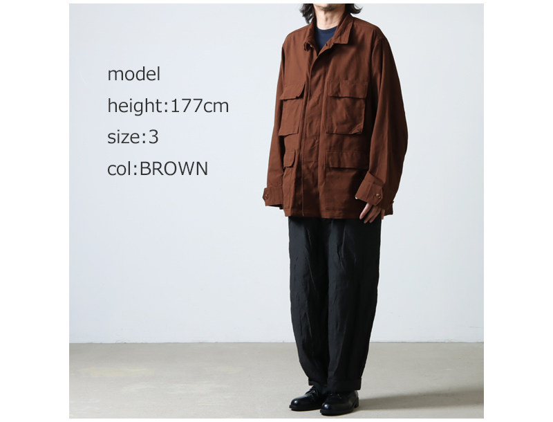 23ss COMOLI BDU ジャケット size1 b.d.uメンズ