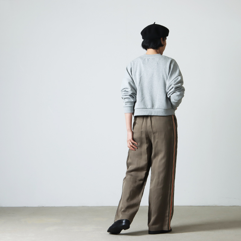 COOHEM (コーヘン) KNIT SIDELINE LINEN MIX P/T / ニットサイド