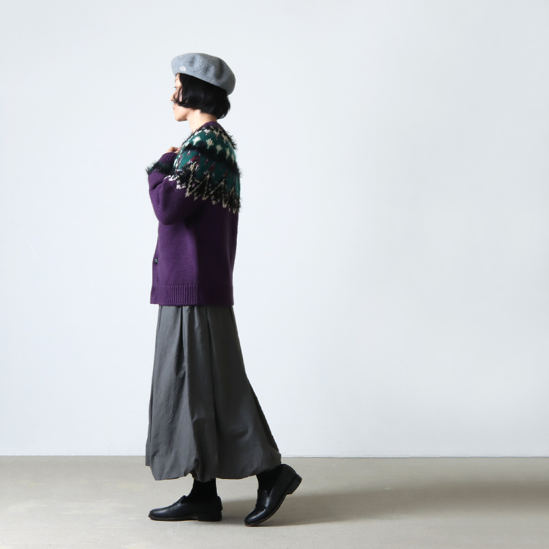 COOHEM (コーヘン) KOHEN NORDIC KNIT C/D / コウヘンノルディックニットカーディガン