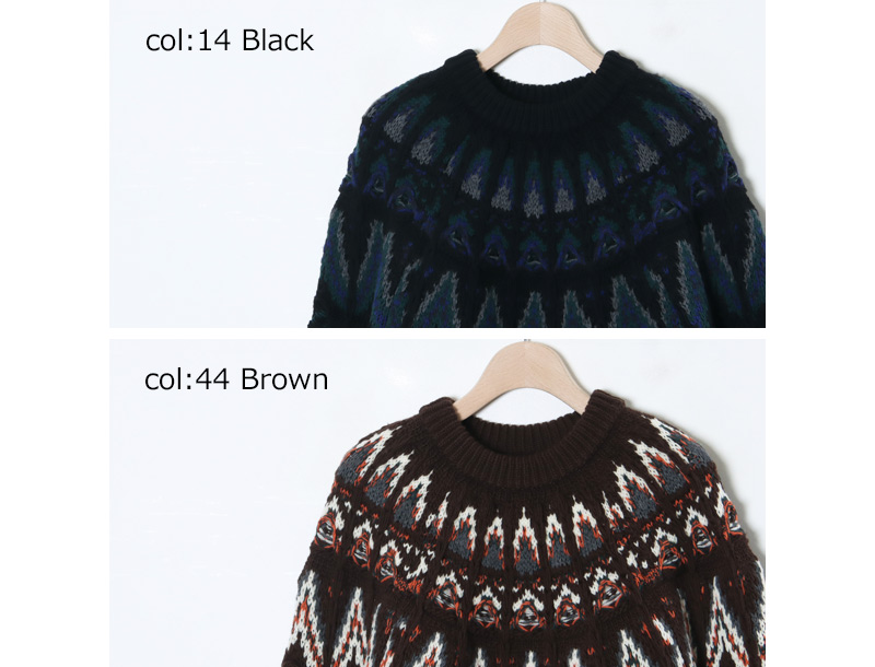 COOHEM(إ) KOHEN NORDIC KNIT P/O