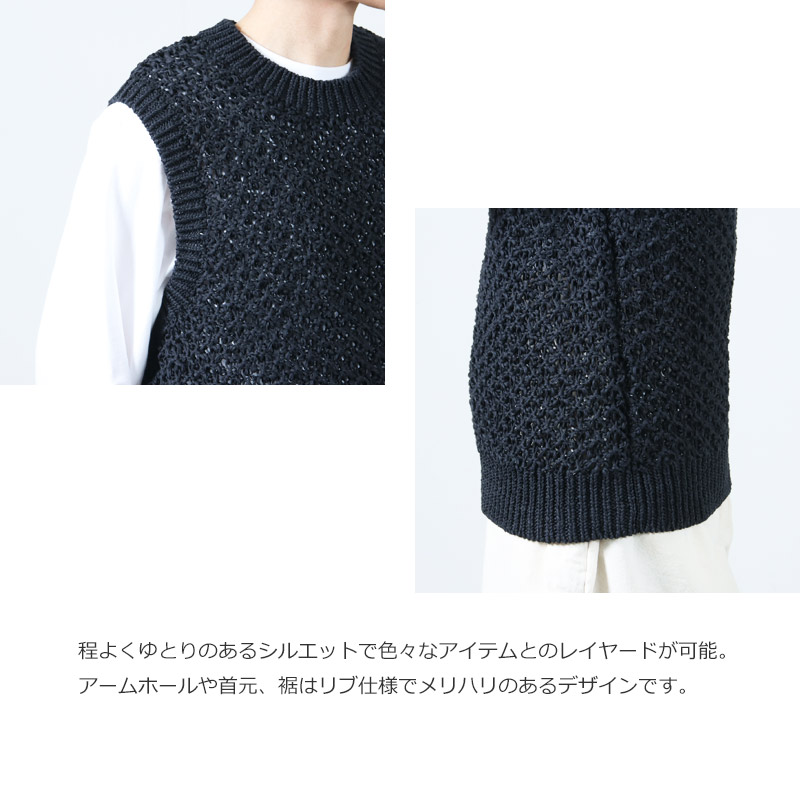 COOHEM(إ) GIMA MESH KNIT V/T