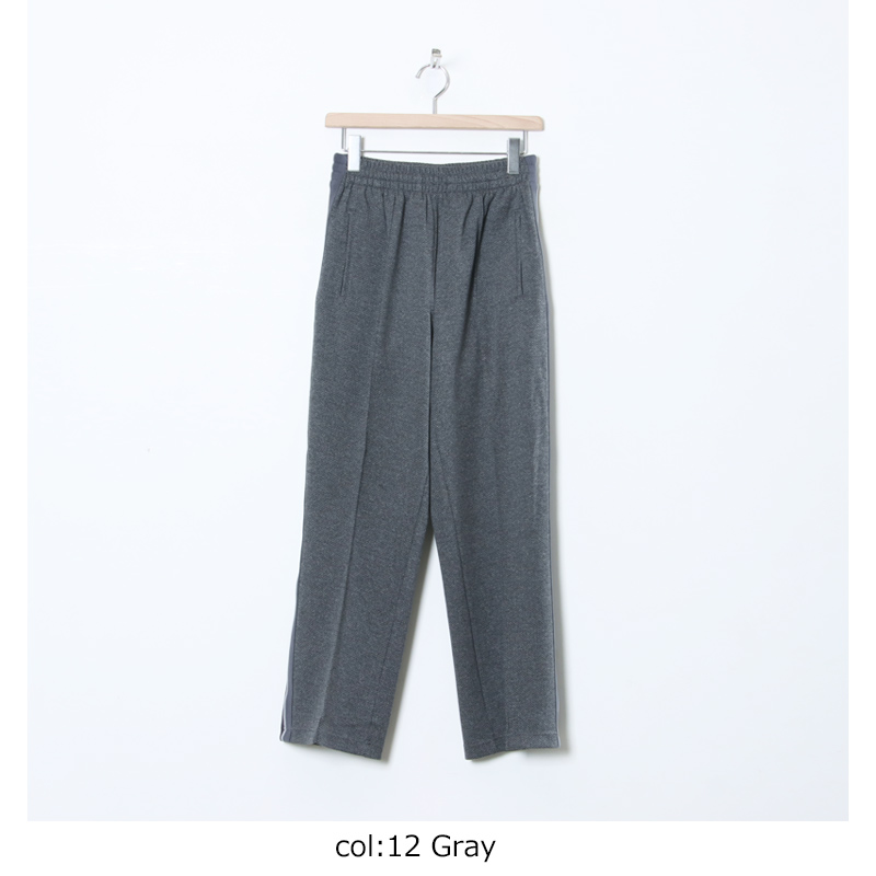 COOHEM(إ) KNIT SIDELINE HERRINGBONE TRACK PANTS WOMENS