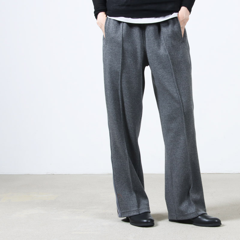 COOHEM(إ) KNIT SIDELINE HERRINGBONE TRACK PANTS WOMENS