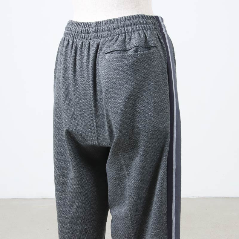 COOHEM(إ) KNIT SIDELINE HERRINGBONE TRACK PANTS WOMENS