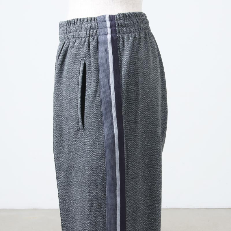 COOHEM(إ) KNIT SIDELINE HERRINGBONE TRACK PANTS WOMENS