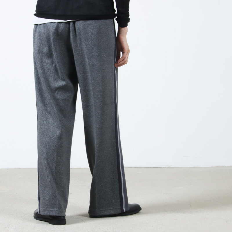 COOHEM(إ) KNIT SIDELINE HERRINGBONE TRACK PANTS WOMENS
